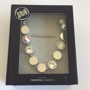 Lola and Grace necklace with Swarovski elements